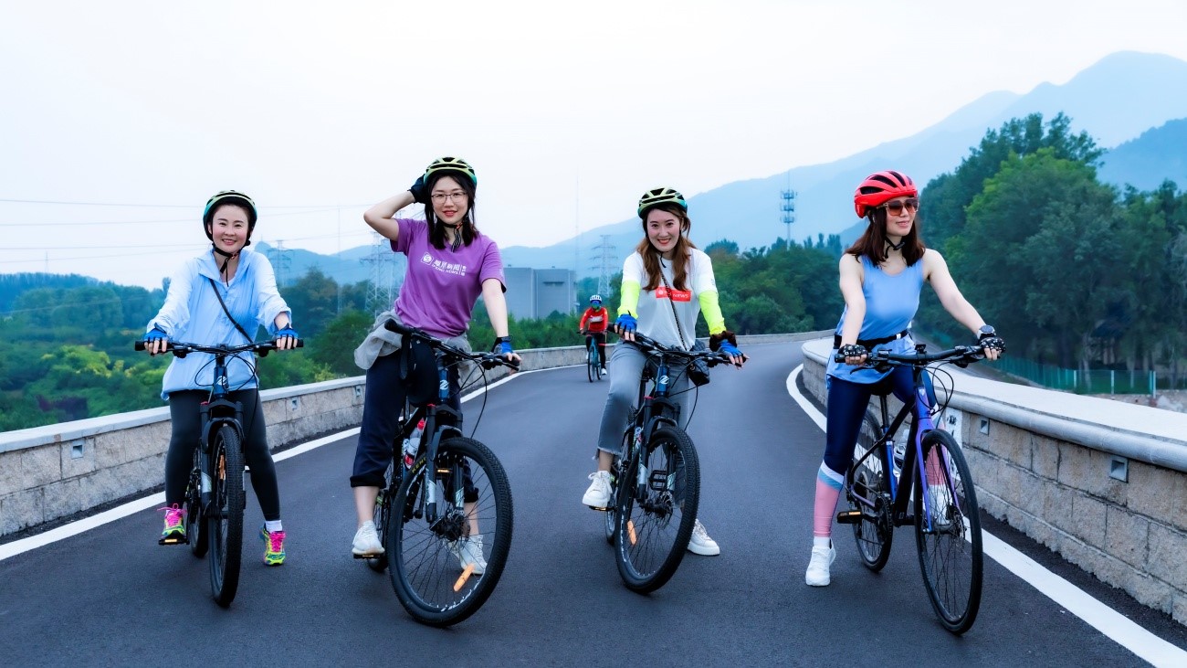 「騎行雁棲湖，凝聚團(tuán)隊(duì)力！」 一日騎行團(tuán)建，挑戰(zhàn)與美景同行！