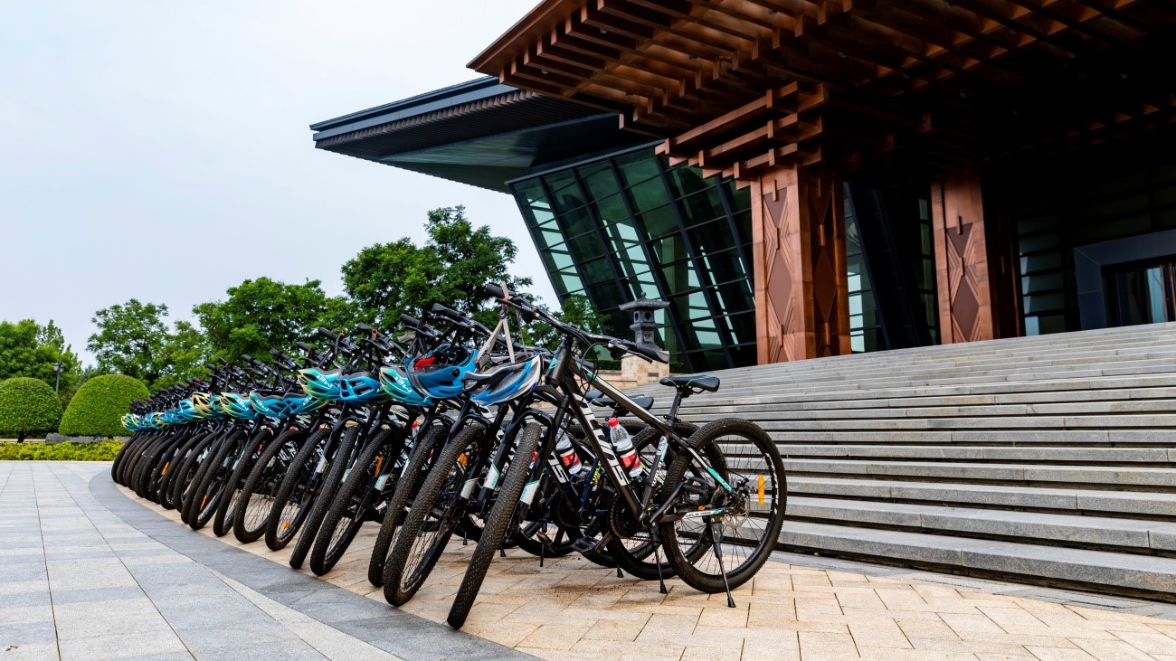 「騎行雁棲湖，凝聚團(tuán)隊(duì)力！」 一日騎行團(tuán)建，挑戰(zhàn)與美景同行！