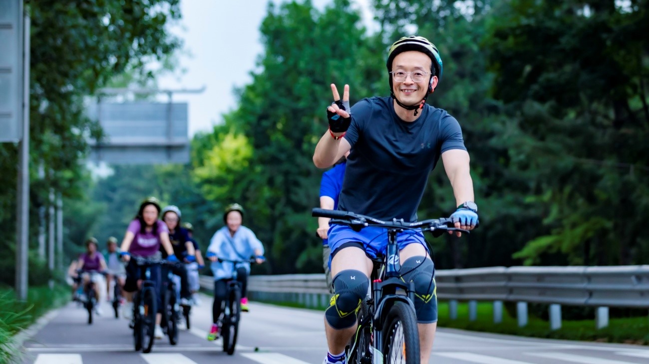「騎行雁棲湖，凝聚團(tuán)隊(duì)力！」 一日騎行團(tuán)建，挑戰(zhàn)與美景同行！