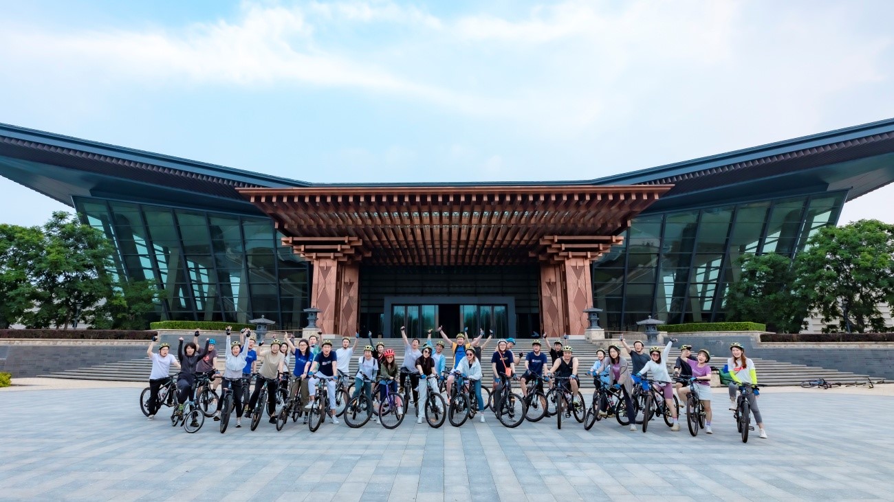 「騎行雁棲湖，凝聚團(tuán)隊(duì)力！」 一日騎行團(tuán)建，挑戰(zhàn)與美景同行！